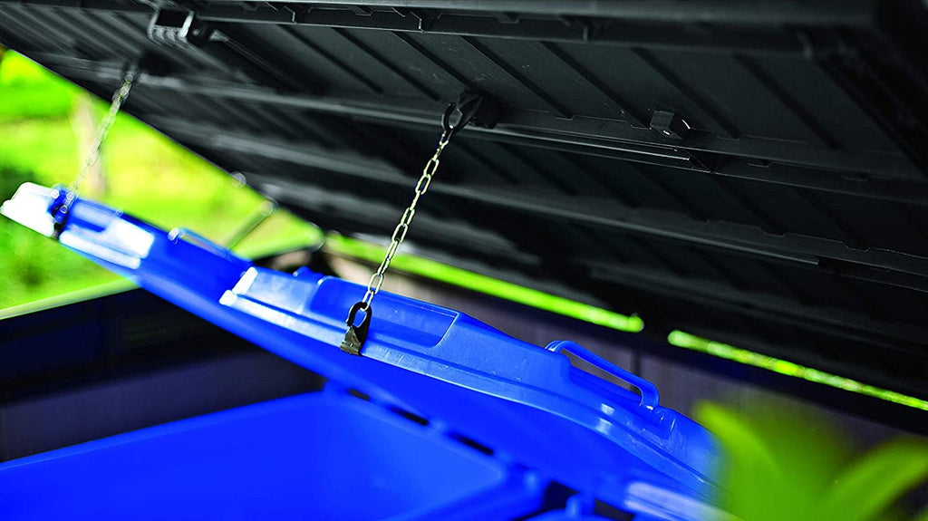 Keter Grande Store 2020L Outdoor Storage Shed – Grey, Heavy-Duty Duotech Design