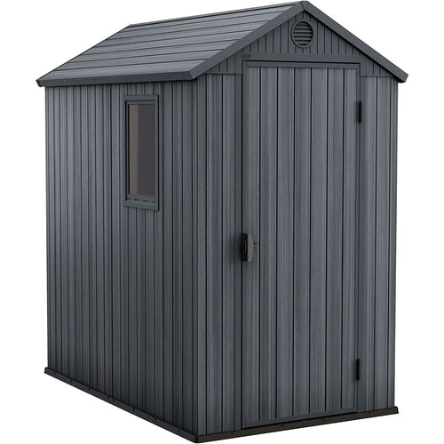 Keter Darwin 6 x 4ft Shed - Grey